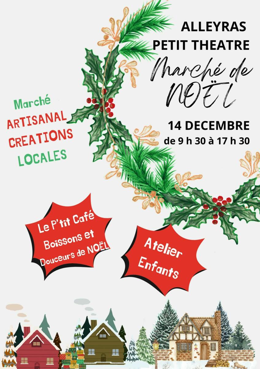 Marché de Noël à Alleyras