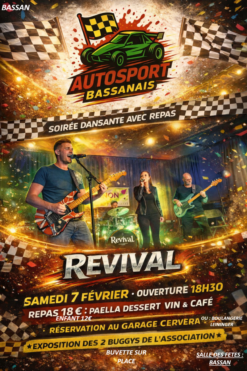 Soirée dansante avec repas