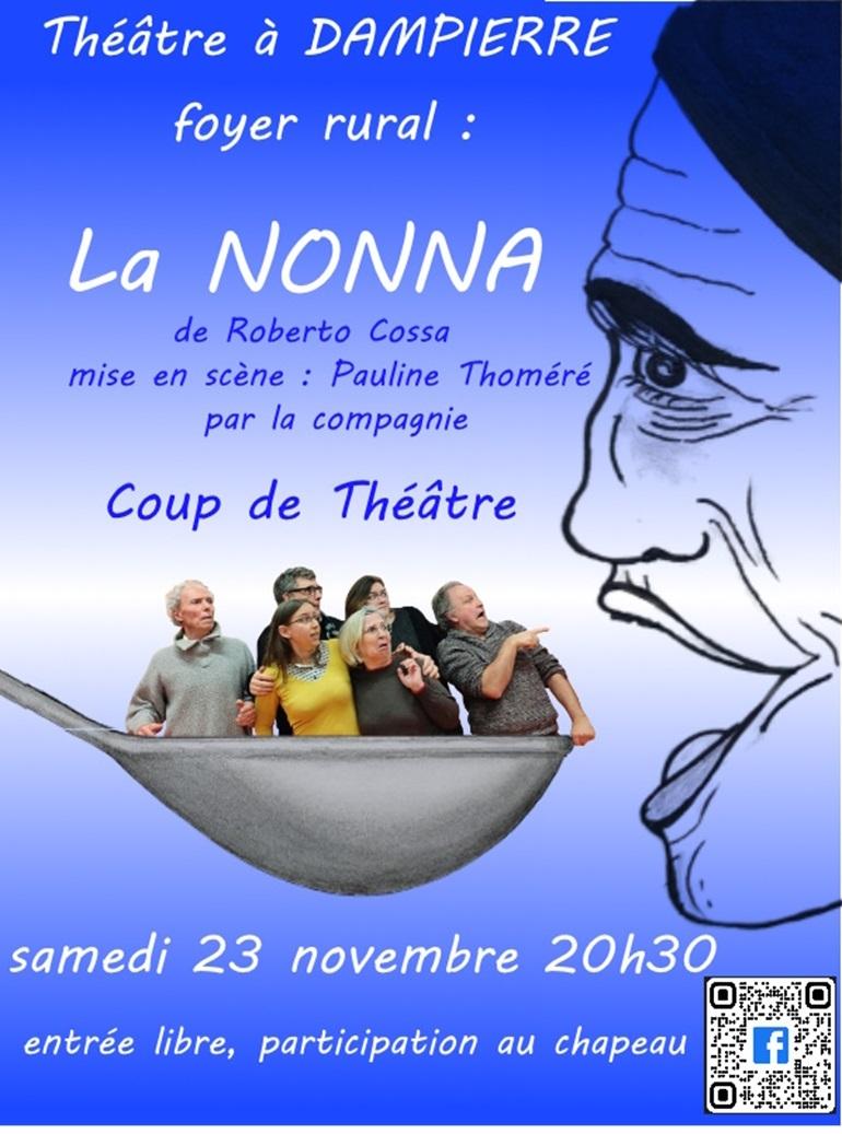 Théâtre au foyer rural : La NONNA