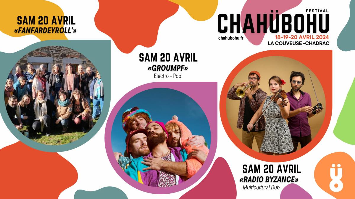 FESTIVAL CHAHÜBOHU / soirée CONCERTS / 20-04-24