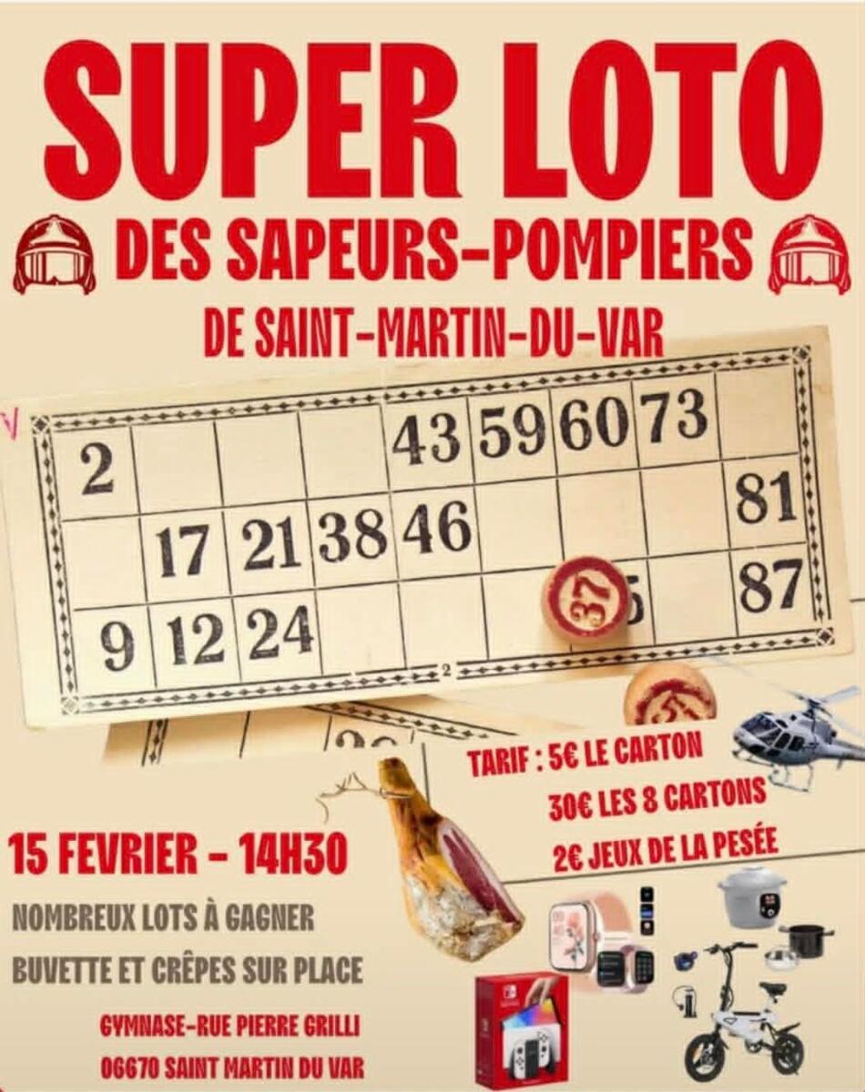 LOTO DES POMPIERS