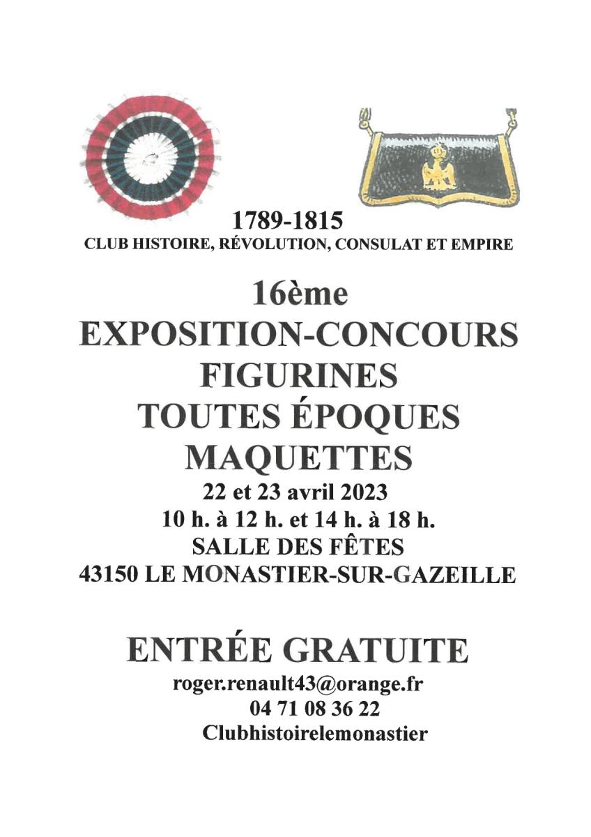 Exposition - Concours figurines