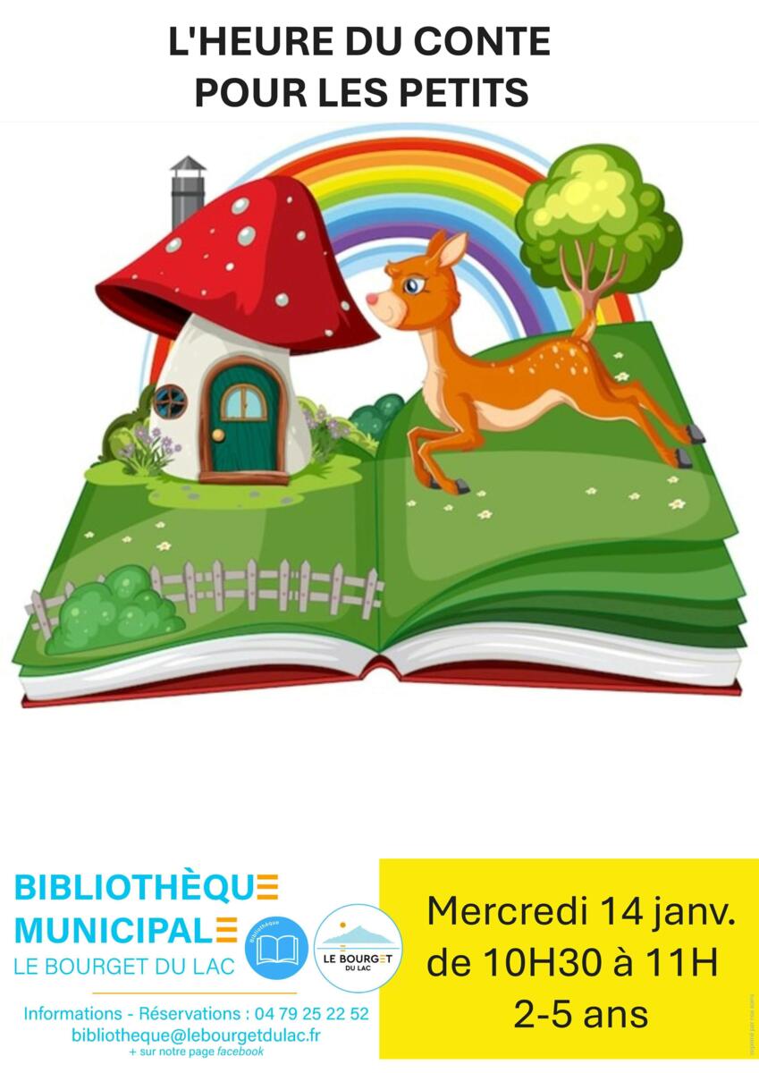 Bibliothèque municipale - Heure du conte pour les petits