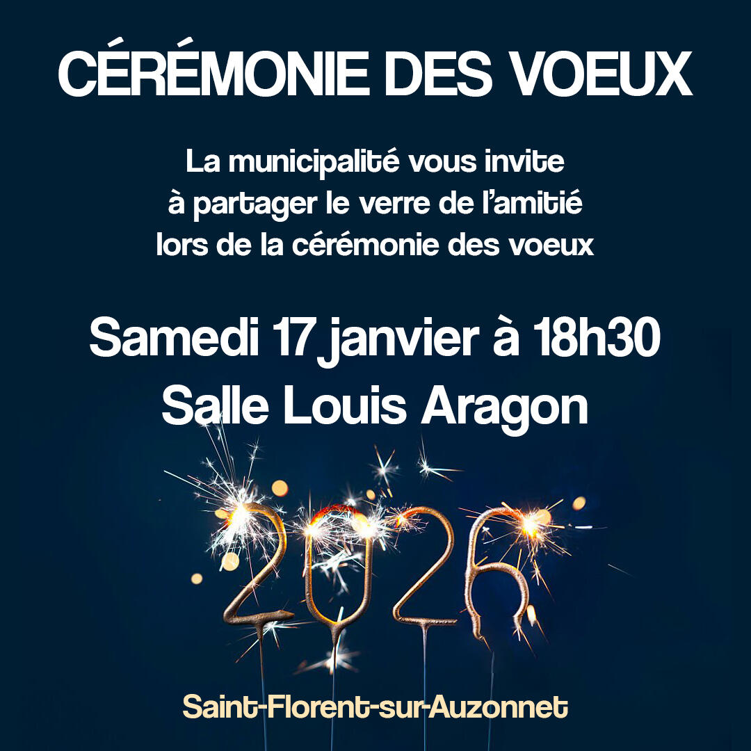 Cérémonie des voeux