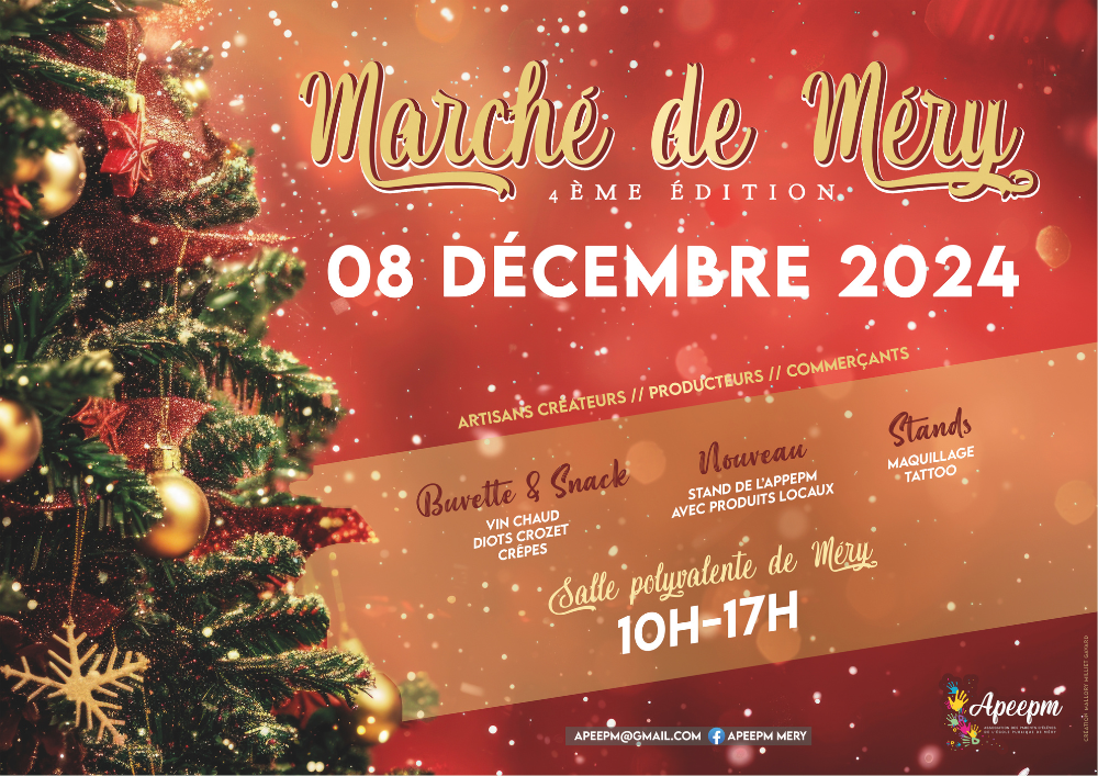 Marché de Noël de l'APEEPM 🎅