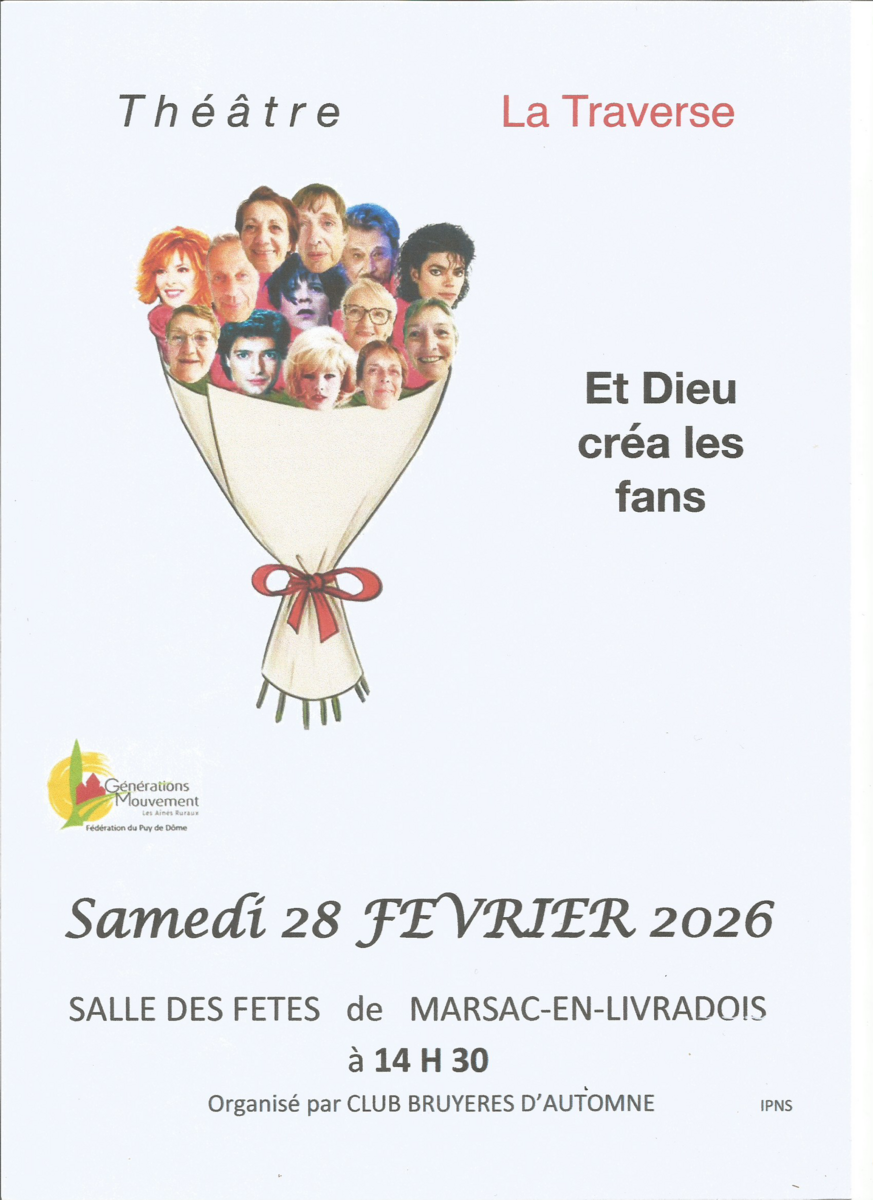 Théâtre : "Et dieu créa les fans"