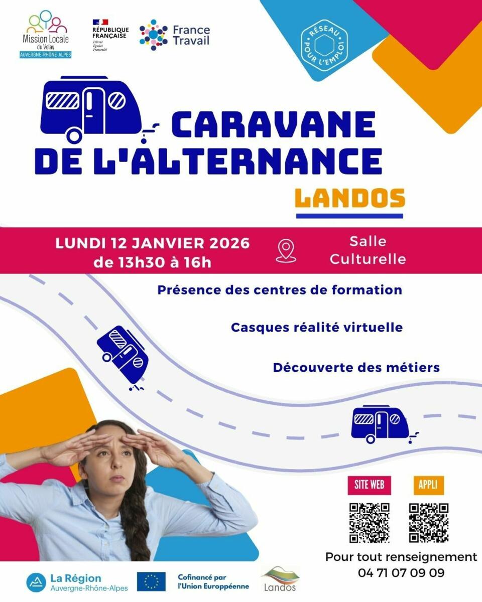 Caravane de l'alternance à LANDOS