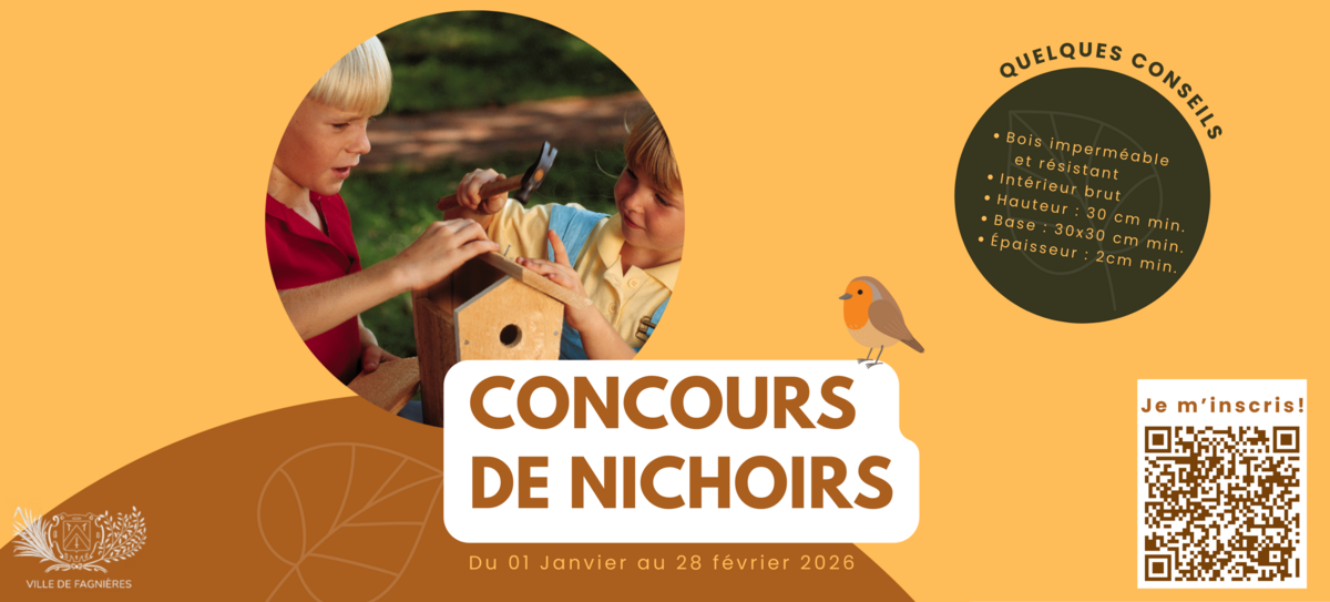 Concours de nichoirs 2026 - 2ème édition