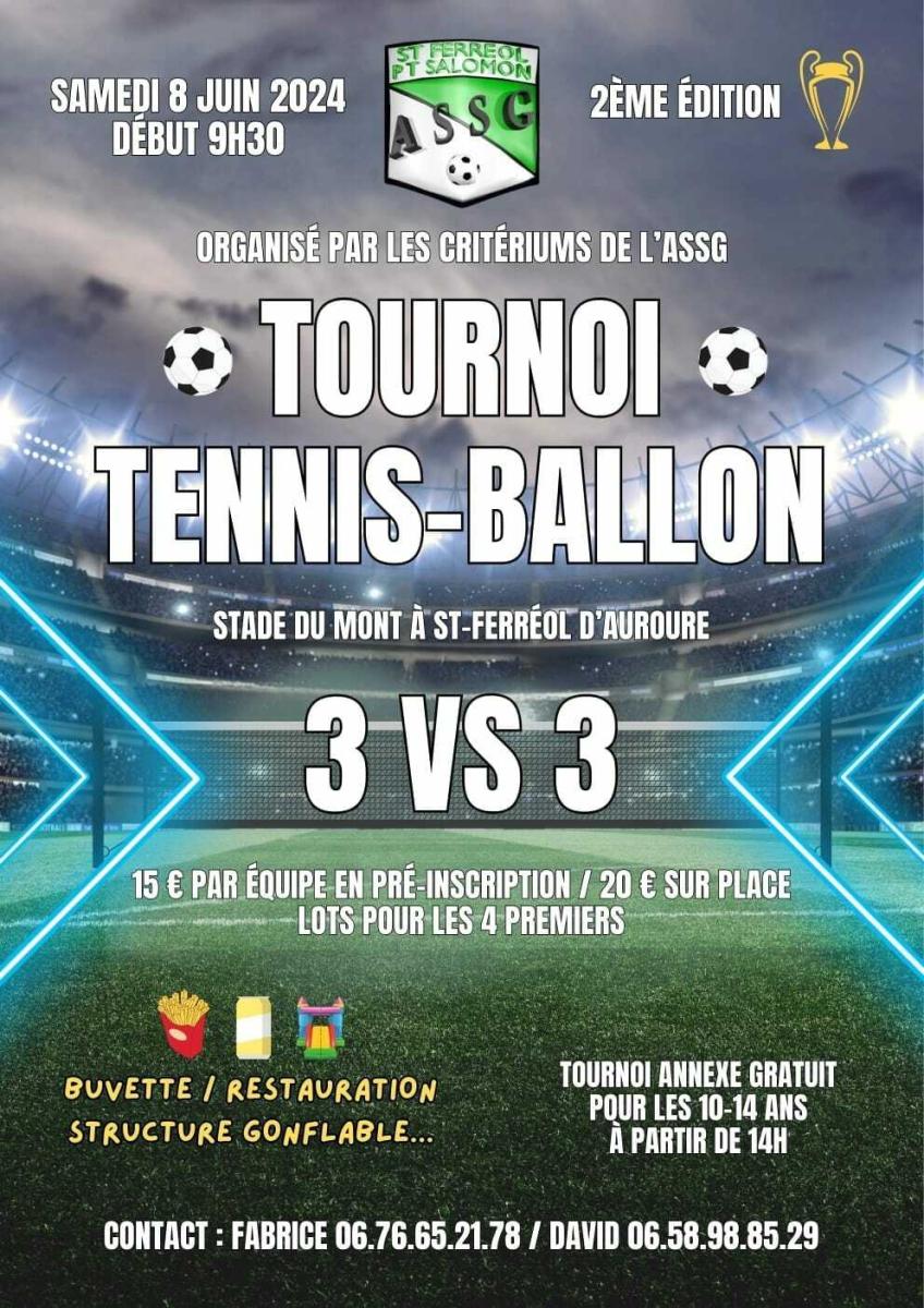 Tournoi tennis-ballon 3vs3