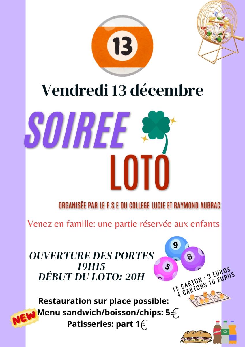 Loto au collège