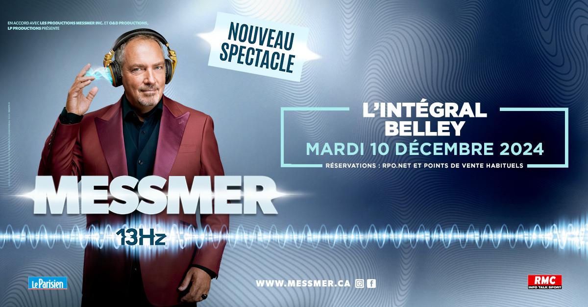 [SPECTACLE] Messmer "13Hz" / Hypnose