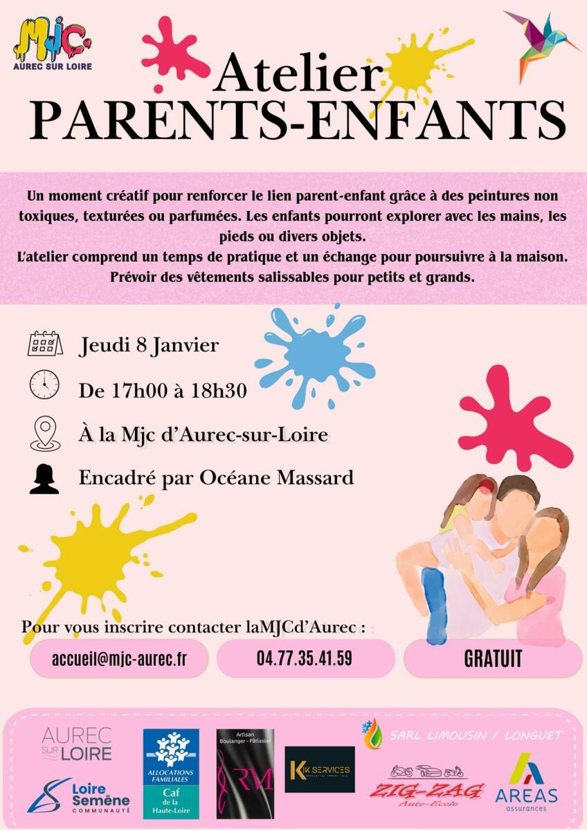 🎨 Atelier Parents–Enfants 👨‍👩‍👧‍👦