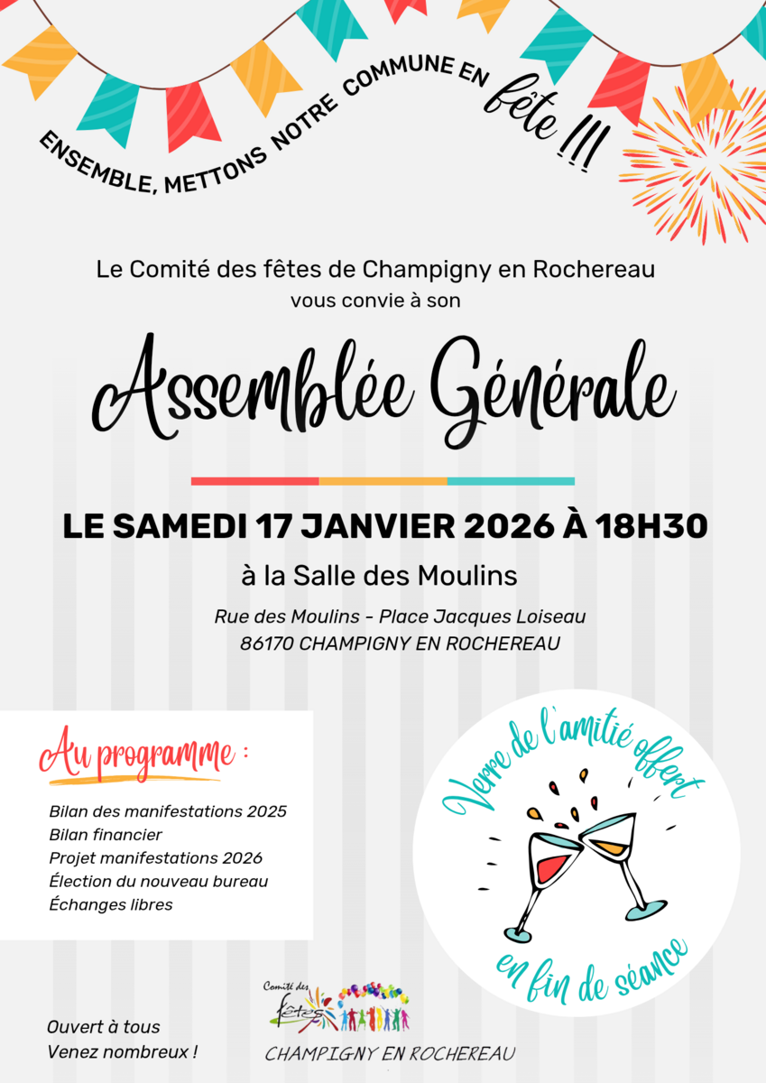 AG Comité des fêtes