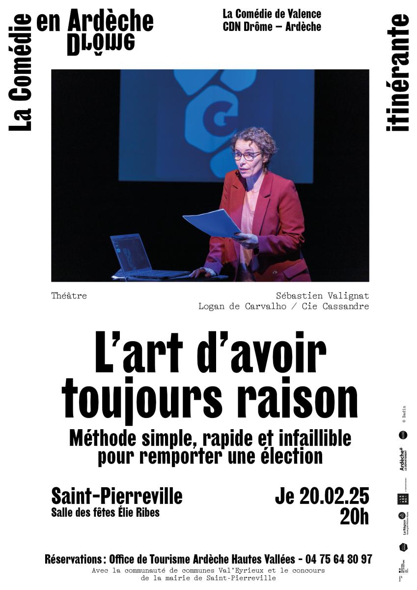 Théâtre - L'art d'avoir toujours raison