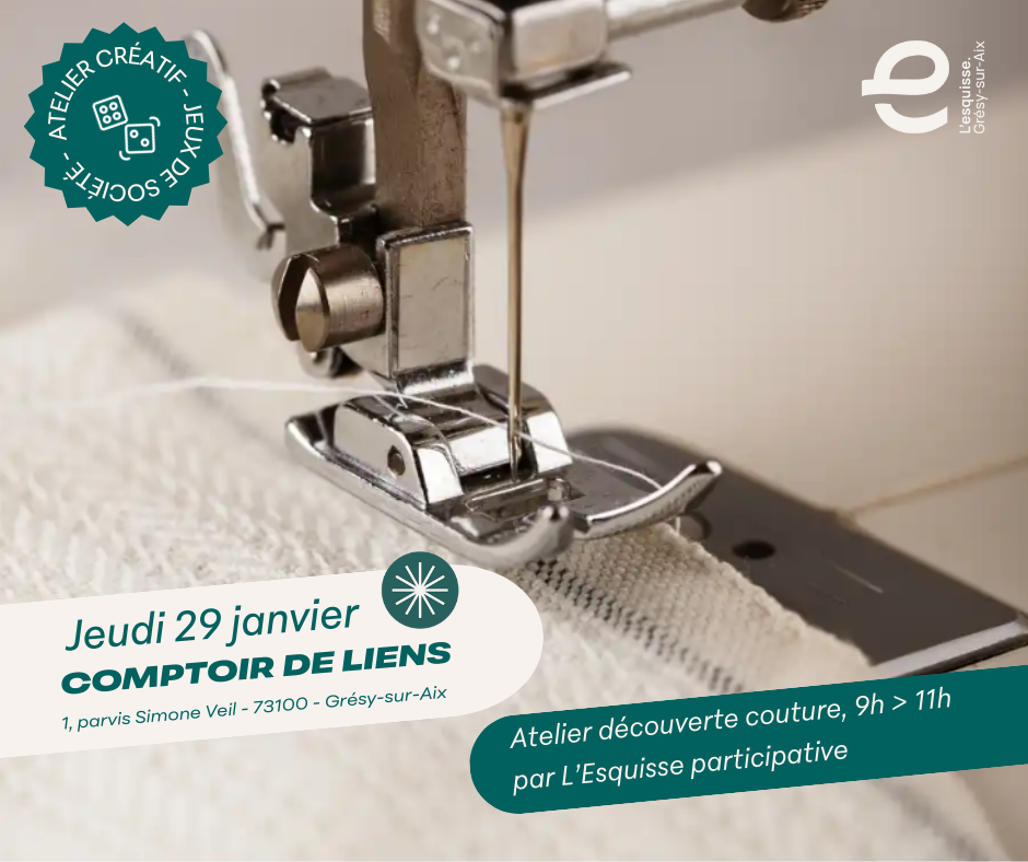 Comptoirs de liens - découverte couture