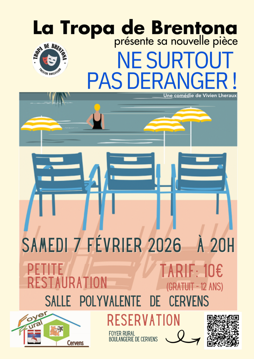 Foyer rural: soirée théâtre