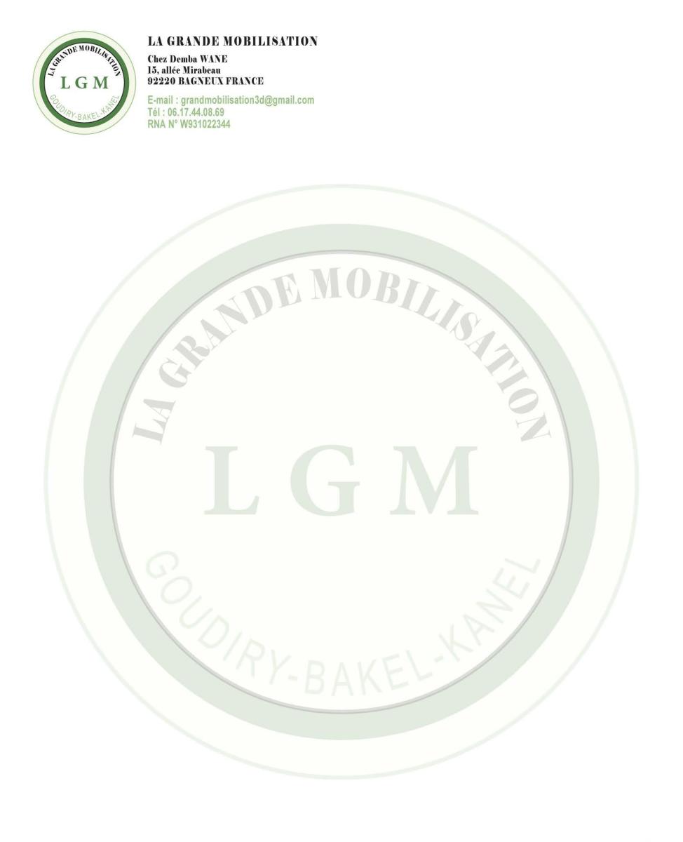 Chers (ères) membres de LGM merci de renouveler vos cotisations annuelles de 15 euros .