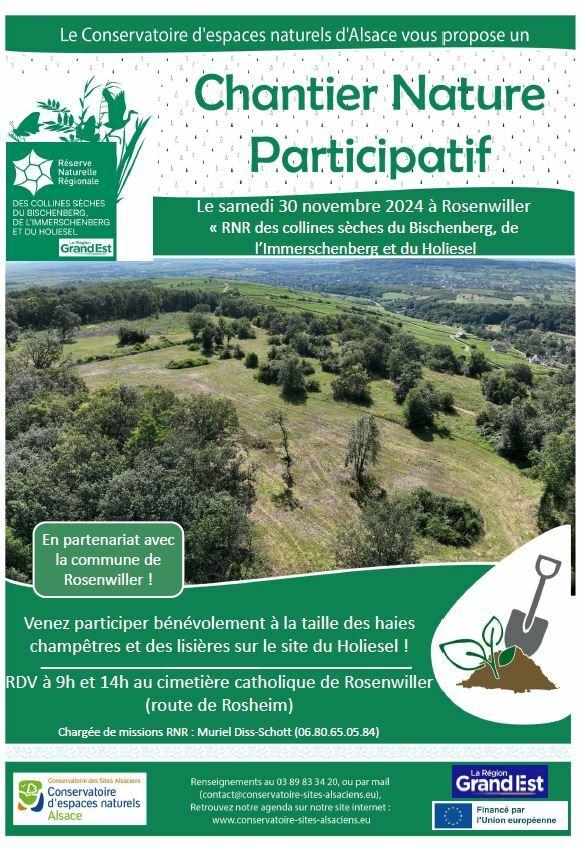 📆 CHANTIER NATURE PARTICIPATIF