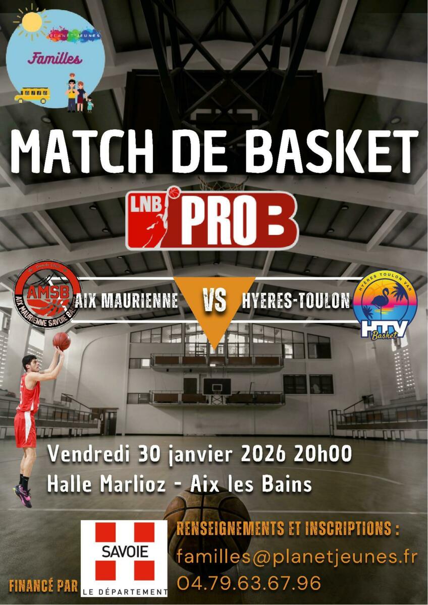 Match de basket avec Planet'Jeunes 🏀