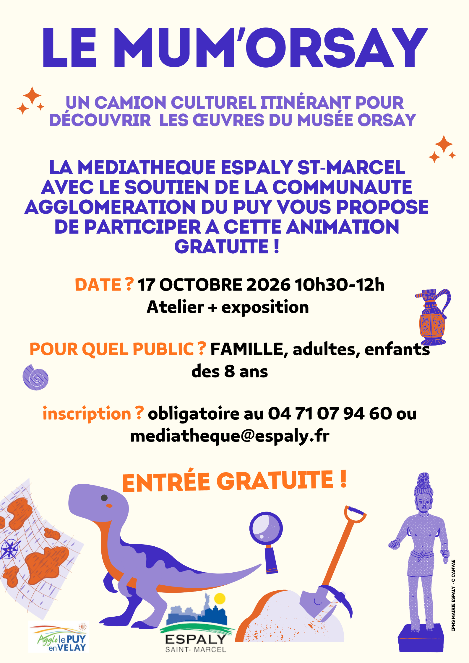 Le musée d'Orsay débarque à Espaly !