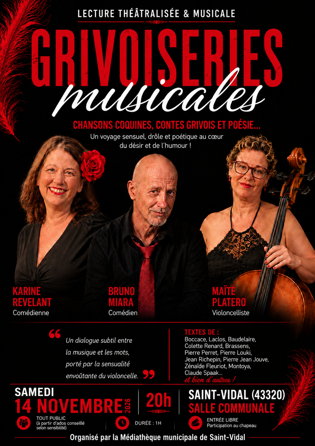SOIRÉE THÉÂTRE MUSICAL
