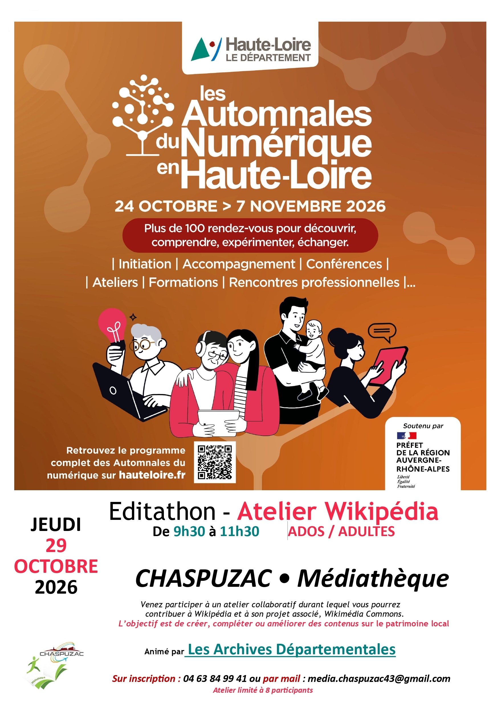ATELIER WIKIPEDIA SUR LE PATRIMOINE LOCAL