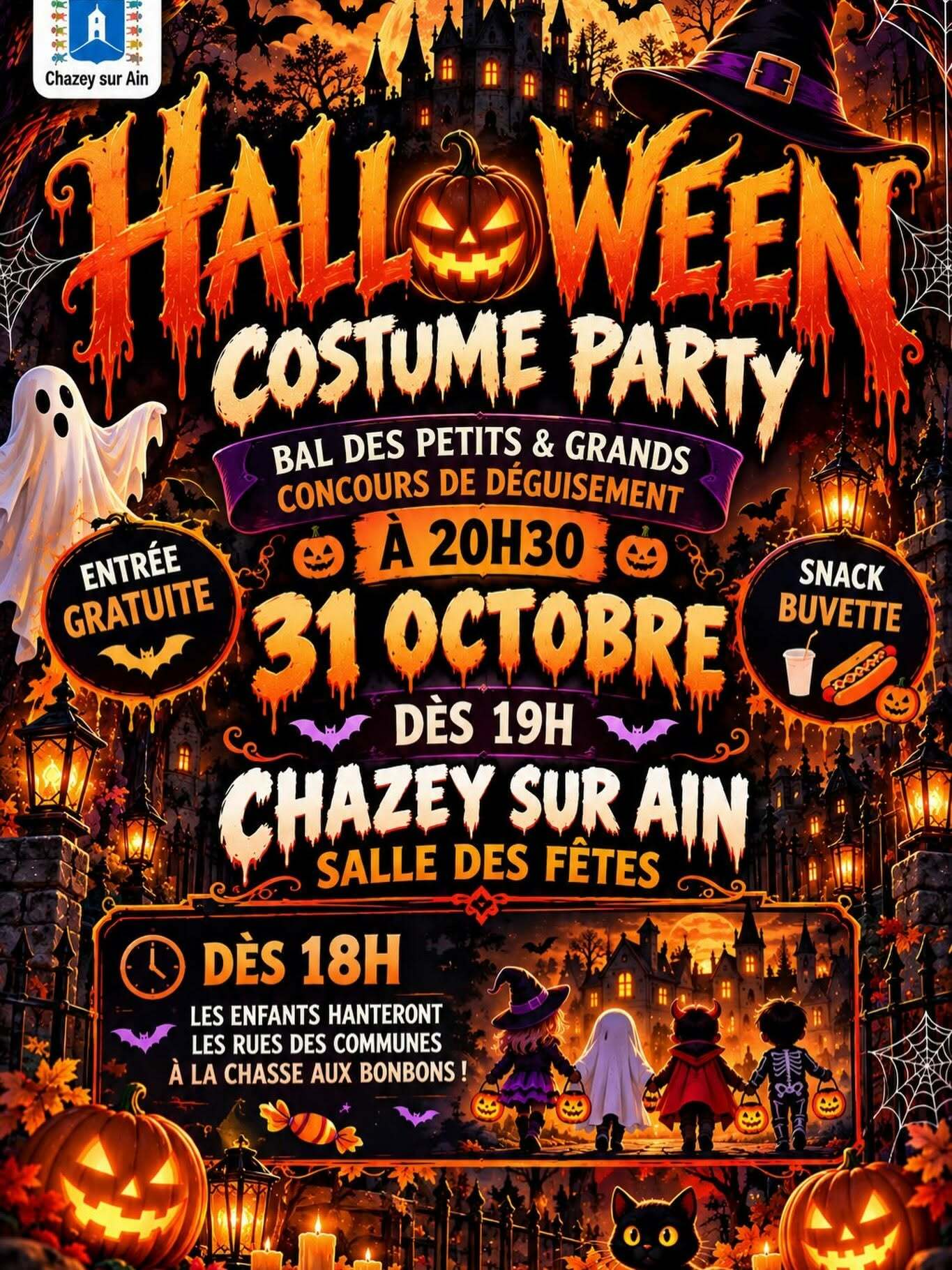 Soirée Halloween du Sou des écoles