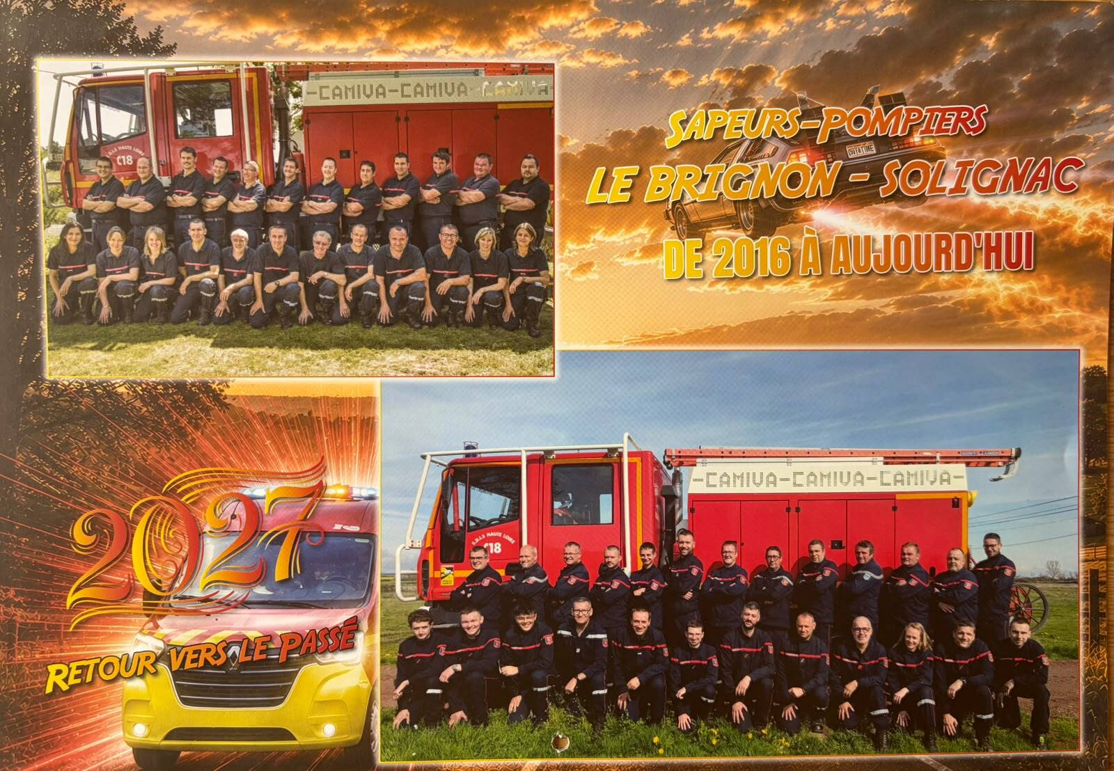 🚒 Calendrier des sapeurs-pompiers