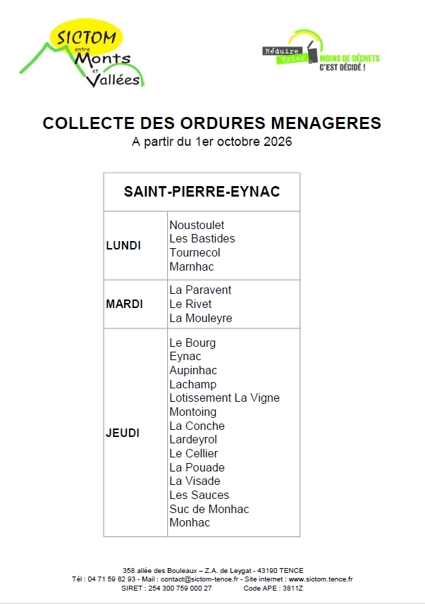 Collecte des ordures ménagères