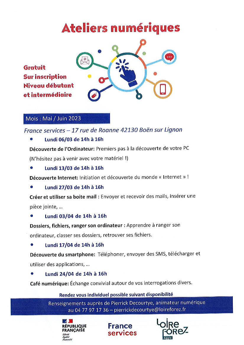 Actualités Ateliers numériques Actualité illiwap de Mairie de Saint