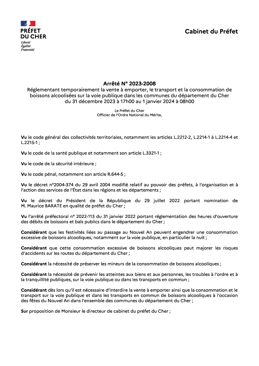 Deux arrêtés préfectoraux anti-Teknival en Loir-et-Cher