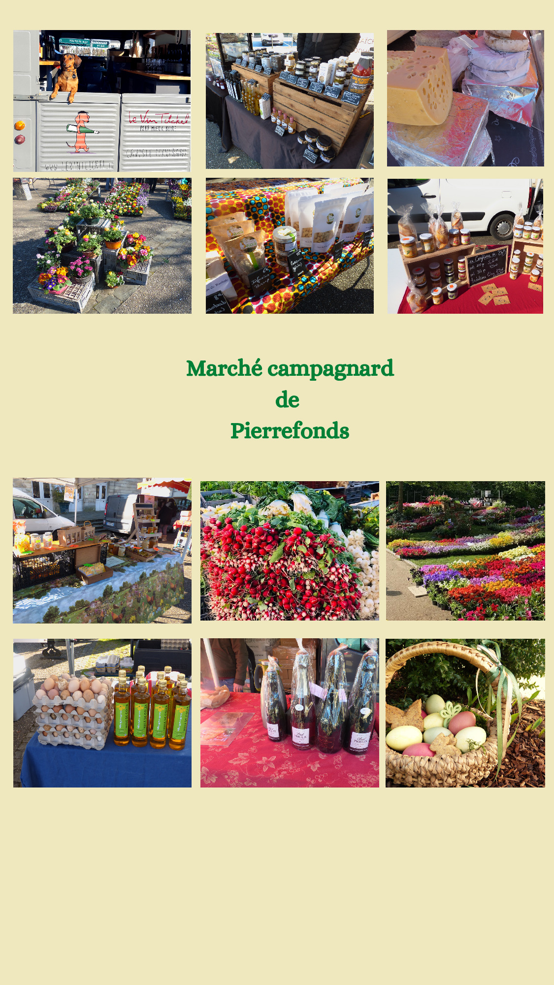 Marché Campagnard à Pierrefonds