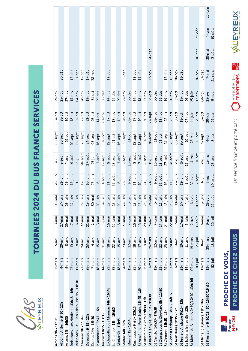 Bus France service - Permanence du 02/10 annulée