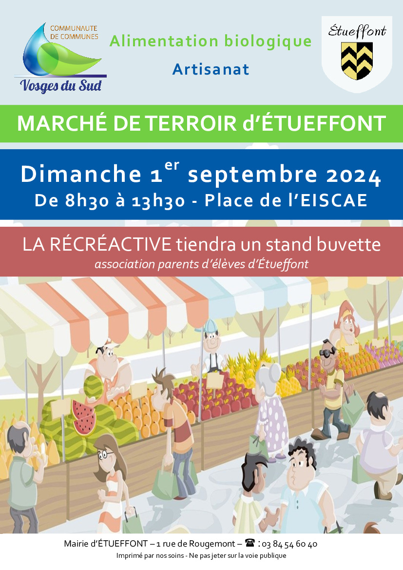 Marché biologique de terroir et d'artisanat