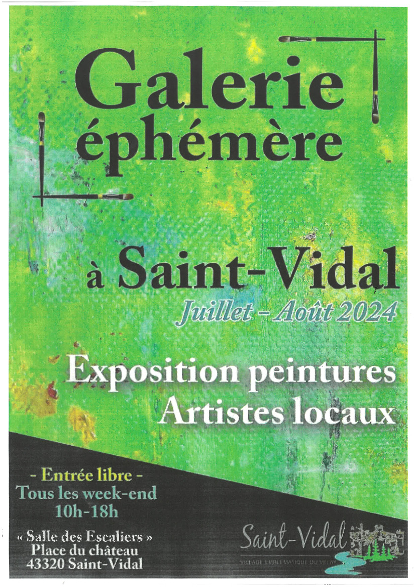 EXPOSITION DE PEINTURES SALLE ESCALIERS (1/1)