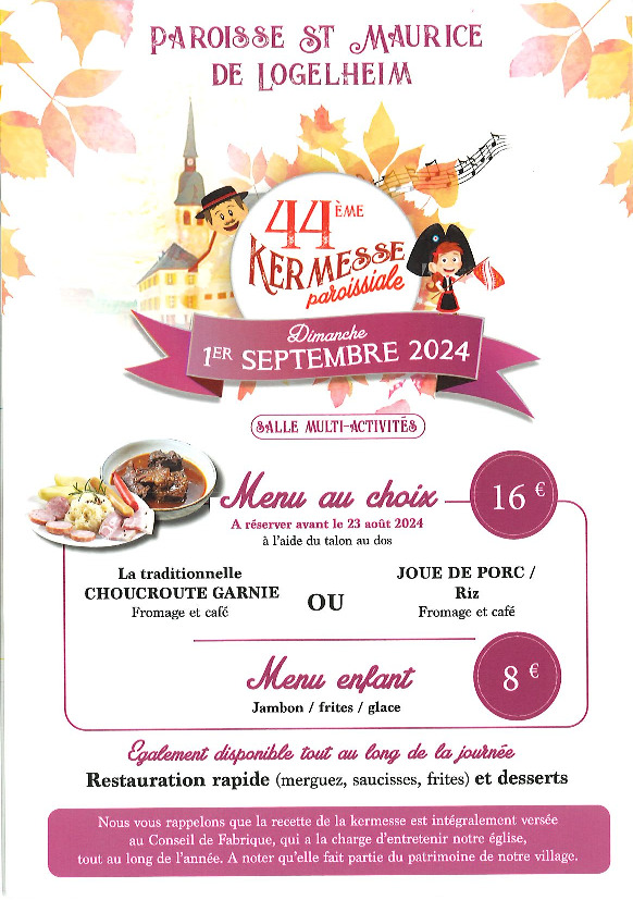 44ème Kermesse paroissiale