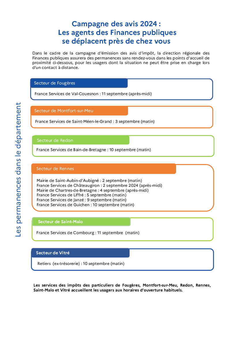 Permanences finances publiques