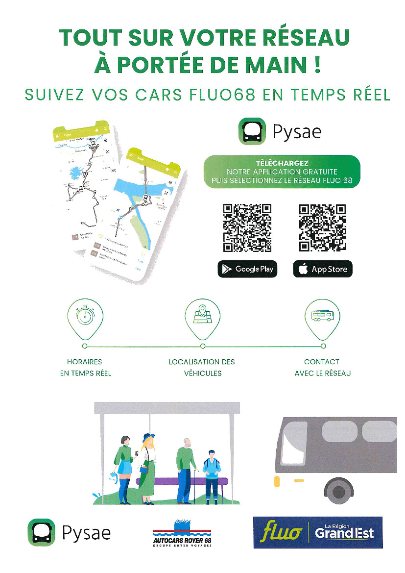 INFORMATION TRANSPORTS FLUO 68 GRAND EST