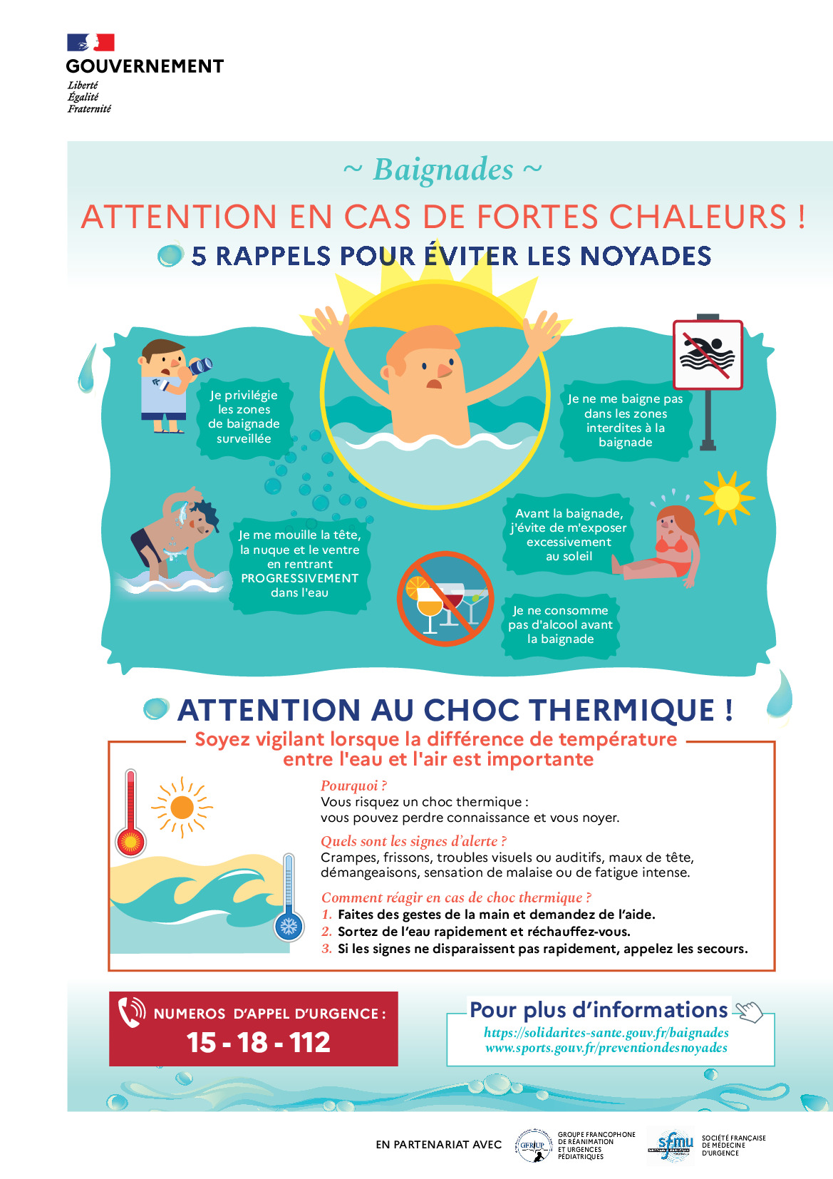 Alerte vague de chaleur - vigilance orange