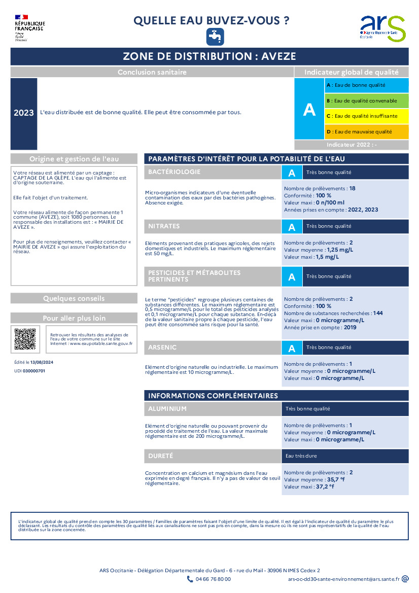 Pour information