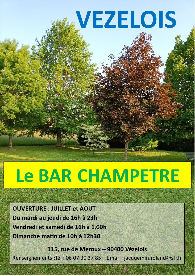 Bar champêtre