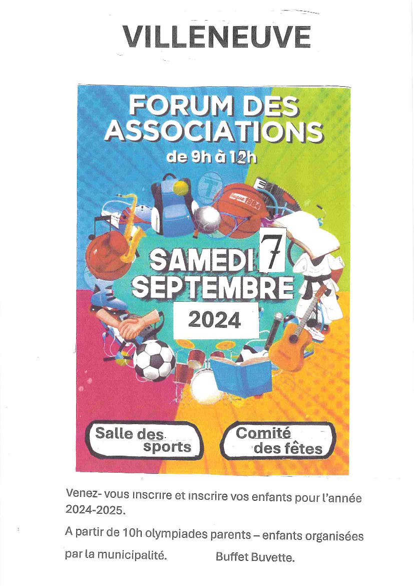 FORUM DES ASSOCIATIONS