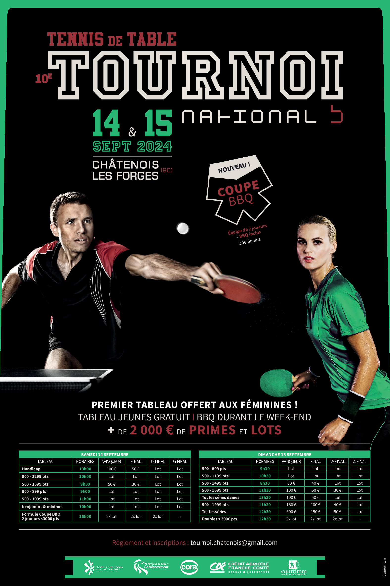 Tournoi de tennis de table