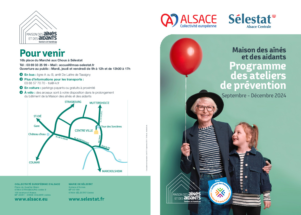 Programme des ateliers de prévention