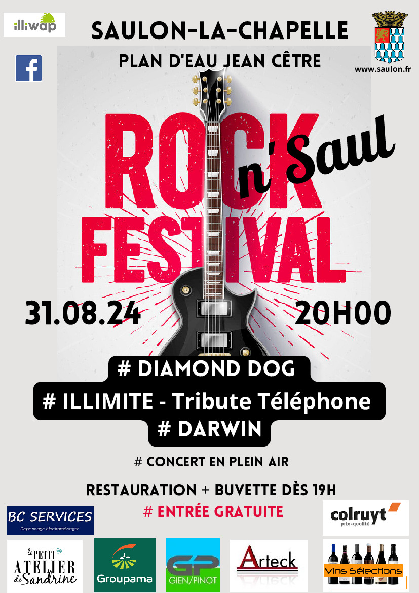 Festival Rock'n Saul : 9e édition !