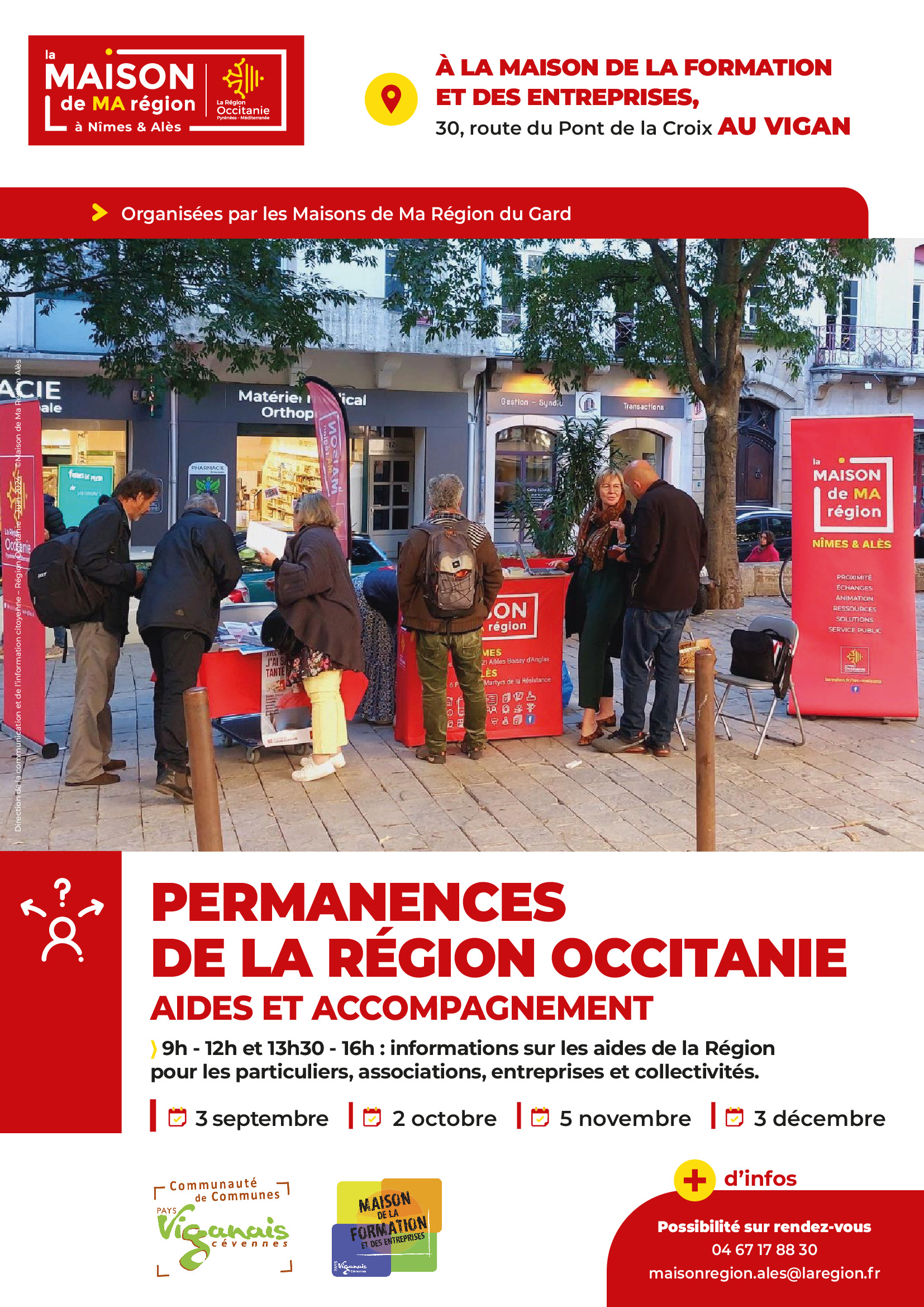 Permanence Région Occitanie