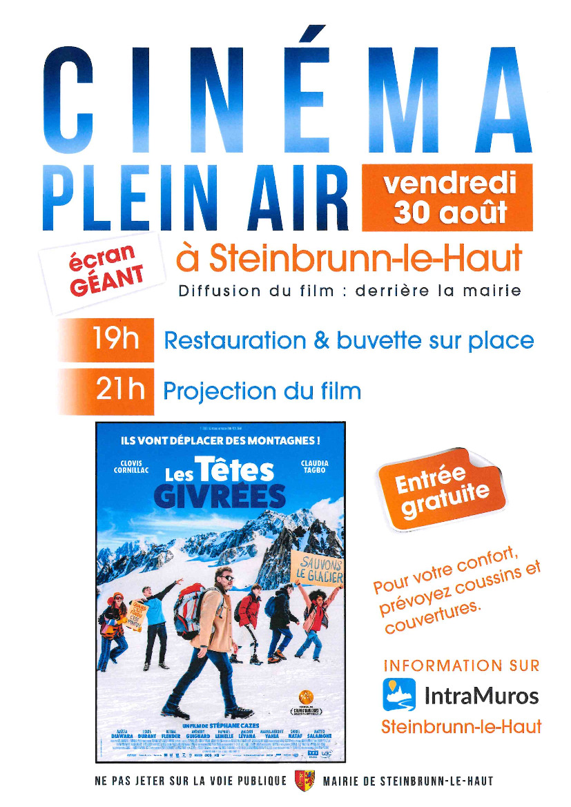 Cinéma plein air à Steinbrunn-le-Haut le 30 août 2024 (1/1)