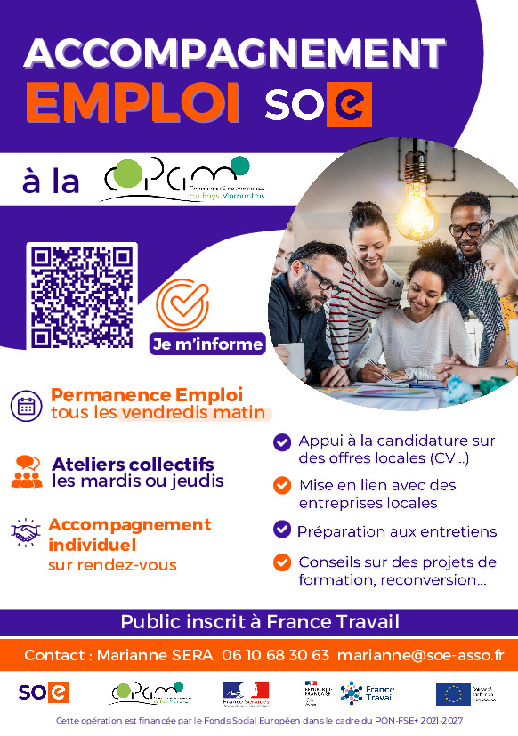 COPAMO - AIDE A LA RECHERCHE D'EMPLOI