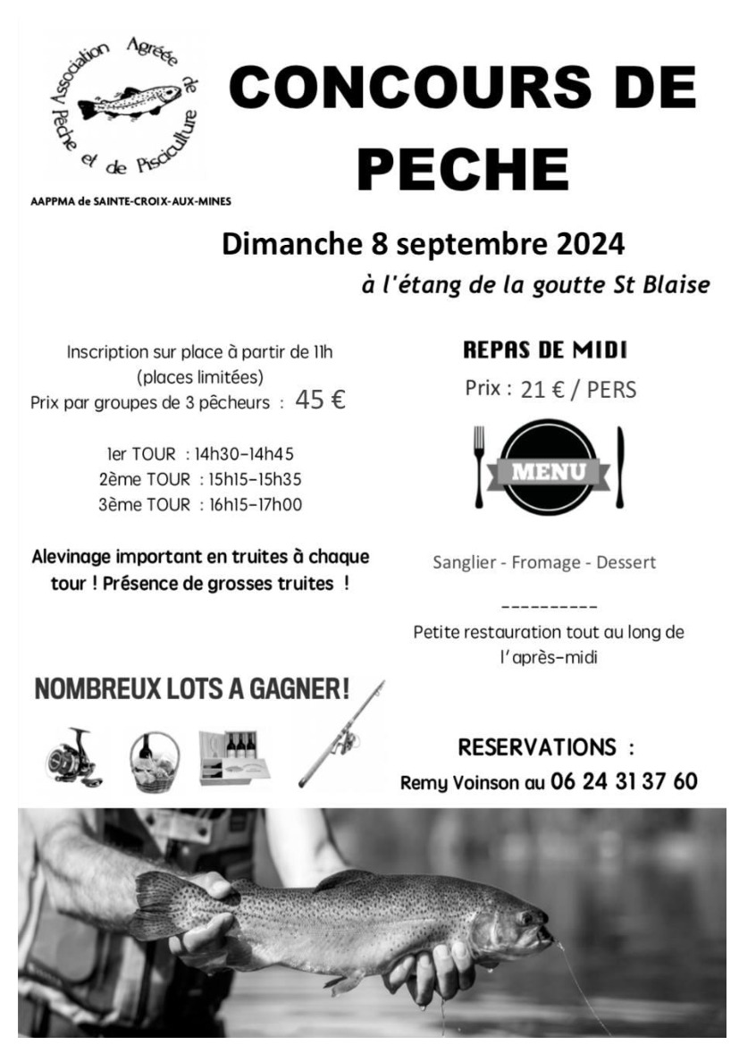 Concours de pêche