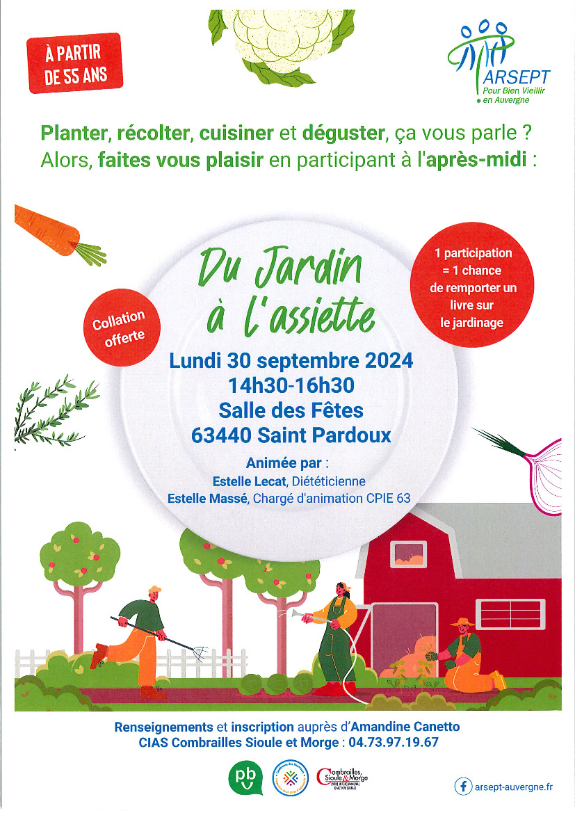 DU JARDIN A L'ASSIETTE